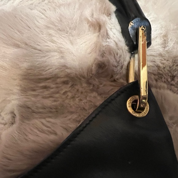 Gucci Bamboo black leather bag Tom Ford era (callouts in photos) please look - Picture 9 of 14